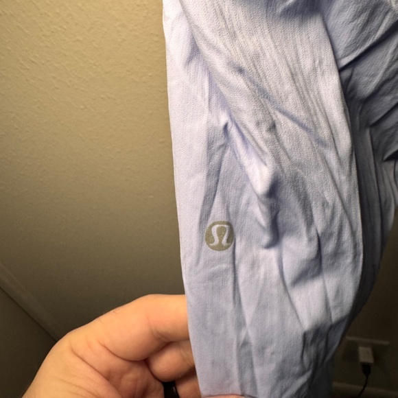 Lululemon Dance Studio Mid Rise Pants Women's Size 10 Blue Periwinkle Athleisure - Picture 5 of 5